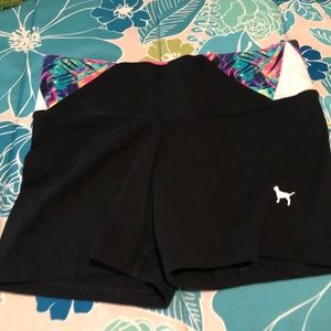 Victoria’s Secret pink yoga shorts